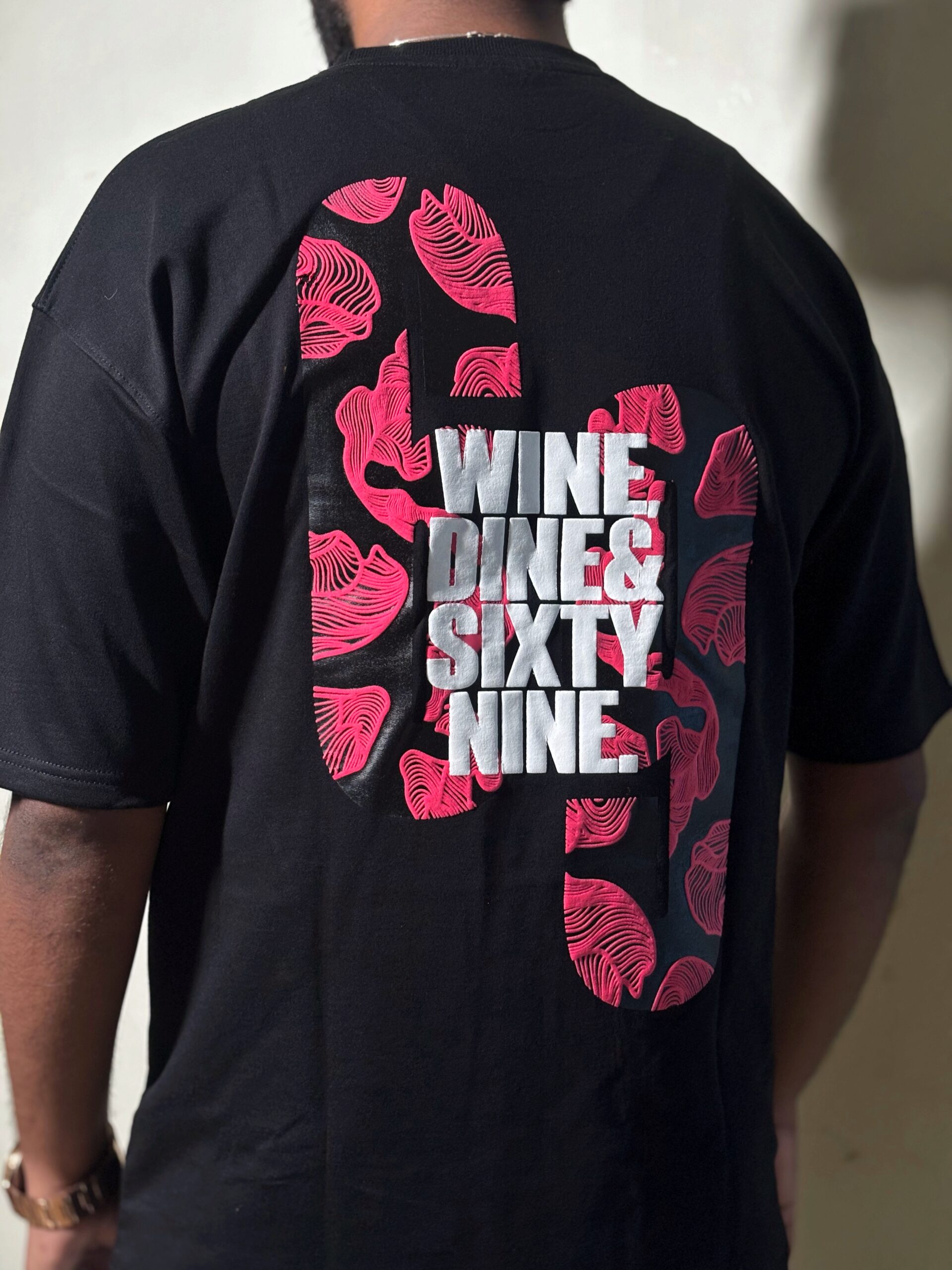 Dare Rhino’s Black Oversized Tee - Image 5